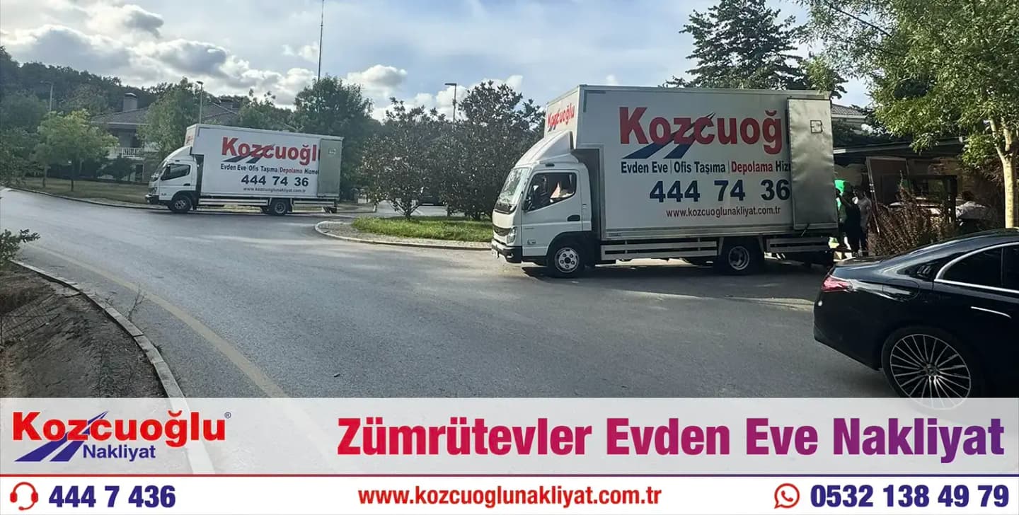 Zümrütevler Evden Eve Nakliyat