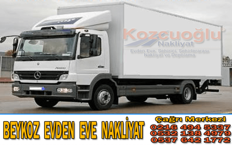 Beykoz Evden Eve Nakliyat KOZCUOĞLU NAKLİYAT