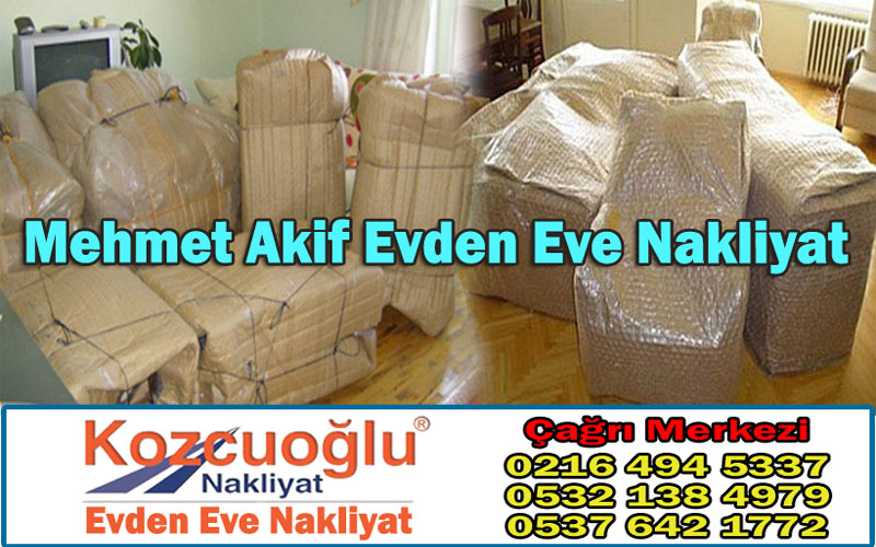 Mehmet Akif Evden Eve Nakliyat Taşıma Firması - İstanbul Mehmet Akif Nakliyat Şirketi